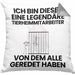 Tierheimmitarbeiter Geschenk Kissen mit Füllung 40x40 Lustige Geschenkidee Geburtstag für Tierheimmitarbeiter Ich Bin Dieser Legendäre Tierheimmitarbeiter Von Dem Alle Geredet Haben (Grau) Grau Trendation