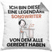 Songwriter Geschenk Kissen mit Füllung 40x40 Lustige Geschenkidee Geburtstag für Songwriter Ich Bin Dieser Legendäre Songwriter Von Dem Alle Geredet Haben (Grau) Grau Trendation