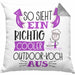 So Sieht Ein Richtig Cooler Outdoor-Koch Aus Kissen mit Füllung 40x40 Geschenk für Outdoor-Koch Geburtstag Geschenkdiee (Grau) Grau Trendation