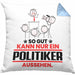 Politiker Geschenk Kissen mit Füllung 40x40 So Gut Kann Nur Ein Politiker Aussehen Geschenkidee (Grau) Blau Trendation