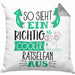 Rätselfan Kissen mit Füllung 40x40 So Sieht Ein Richtig Cooler Rätselfan Aus Geschenk Lustiger Spruch Geschenkidee (Grau) Grau Trendation