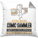 Comic-Sammler Geschenk Kissen mit Füllung 40x40 Ich Bin Comic-Sammler Aber Sag Doch Einfach Superheld Lustige Geschenkdiee für Comic-Sammler (Grau) Grau Trendation