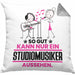 Studiomusiker Geschenk Kissen mit Füllung 40x40 So Gut Kann Nur Ein Studiomusiker Aussehen Geschenkidee (Grau) Grau Trendation