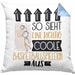 Basketballspielerin Geschenk Kissen mit Füllung 40x40 Lustig Geschenkidee für Basketballspielerin Geburtstag So Sieht Eine Richtig Coole Basketballspielerin Aus Frauen Spruch (Grau) Blau Trendation