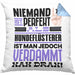 Hundeflüsterer Geschenk Kissen mit Füllung 40x40 Lustige Geschenkidee für Hundeflüsterer Geburtstag Niemand Ist Perfekt Aber Als Hundeflüsterer Ist Man Nah Dran (Grau) Blau Trendation