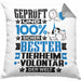 Tierheimvolontär Geschenk Lustiger Spruch für Tierheimvolontär Geschenkidee Bester Tierheimvolontär Der WeltKissen mit Füllung 40x40 (Grau) Grau Trendation