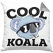 Kissen mit Füllung 40x40 Koala Geschenkidee für Koala-Liebhaber Kissen mit Füllung 40x40 Koala-Aufdruck (Grau) Grau Trendation