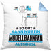 Modellbahnfan Geschenk Kissen mit Füllung 40x40 So Gut Kann Nur Ein Modellbahnfan Aussehen Geschenkidee (Grau) Blau Trendation