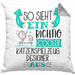 Katzenspielzeug-Designer Kissen mit Füllung 40x40 So Sieht Ein Richtig Cooler Katzenspielzeug-Designer Aus Geschenk Lustiger Spruch Geschenkidee (Grau) Grau Trendation