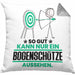 Bogenschütze Geschenk Kissen mit Füllung 40x40 So Gut Kann Nur Ein Bogenschütze Aussehen Geschenkidee (Grau) Grau Trendation