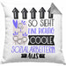 Sozialarbeiterin Geschenk Kissen mit Füllung 40x40 Geschenkidee für Sozialarbeiterin Geburtstag Weihnachten Spruch So Sieht Eine Richtig Coole Sozialarbeiterin Aus (Grau) Grau Trendation