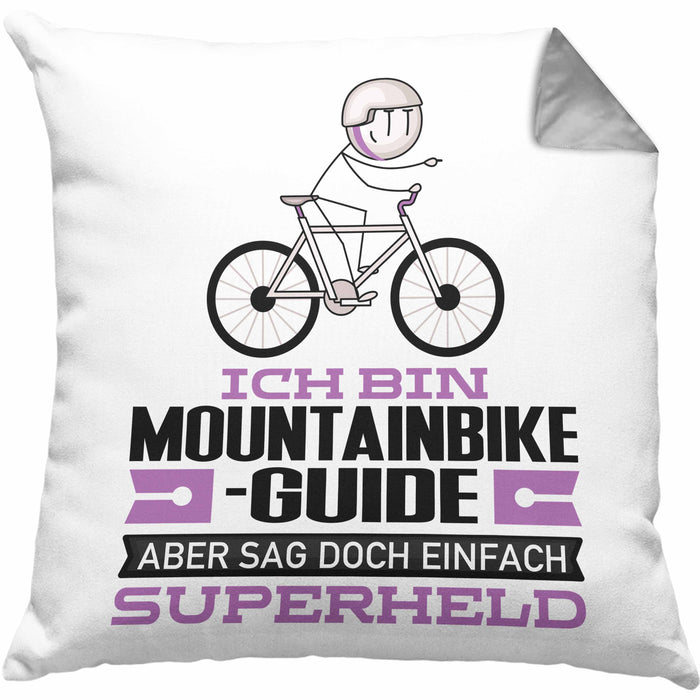 mountainbike lustige bilder Mountainbike-Guide Geschenk Kissen mit Füllung 40x40 Ich Bin Mountainbike-Guide Aber Sag Doch Einfach Superheld Lustige Geschenkdiee für Mountainbike-Guide — TrendationStore
