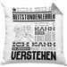 Reitstundenlehrer Geschenk Kaffee-Kissen mit Füllung 40x40 Geschenkidee für Reitstundenlehrer Ich Bin Reitstundenlehrer Ich Kann Es Dir Erklären Jedoch Nicht Für Dich Verstehen Spruch Lustig (Grau) Grau Trendation