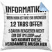 Informatiker Kissen mit Füllung 40x40 Geschenk Programmierer Gadget Lustig Geschenkidee Männer Zubehör Informatiklehrer IT Programmierer (Grau) Blau Trendation