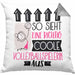 Volleyballspielerin Geschenk Kissen mit Füllung 40x40 Lustig Geschenkidee für Volleyballspielerin Geburtstag So Sieht Eine Richtig Coole Volleyballspielerin Aus Frauen Spruch (Grau) Grau Trendation