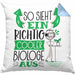 Biologe Kissen mit Füllung 40x40 Geschenk So Sieht Ein RIchtig Cooler Biologe Aus Geschenkidee Lustiger Spruch Geburtstag Biologie Student (Grau) Blau Trendation