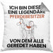 Pferdebesitzer Geschenk Kissen mit Füllung 40x40 Lustige Geschenkidee Geburtstag für Pferdebesitzer Ich Bin Dieser Legendäre Pferdebesitzer Von Dem Alle Geredet Haben (Grau) Grau Trendation