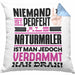 Naturmaler Geschenk Kissen mit Füllung 40x40 Lustige Geschenkidee für Naturmaler Geburtstag Niemand Ist Perfekt Aber Als Naturmaler Ist Man Nah Dran (Grau) Blau Trendation