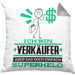 Verkäufer Geschenk Kissen mit Füllung 40x40 Ich Bin Verkäufer Aber Sag Doch Einfach Superheld Lustige Geschenkdiee für Verkäufer (Grau) Grau Trendation