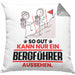 Bergführer Geschenk Kissen mit Füllung 40x40 So Gut Kann Nur Ein Bergführer Aussehen Geschenkidee (Grau) Grau Trendation