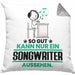 Songwriter Geschenk Kissen mit Füllung 40x40 So Gut Kann Nur Ein Songwriter Aussehen Geschenkidee (Grau) Grau Trendation