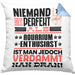 Aquarium-Enthusiast Geschenk Kissen mit Füllung 40x40 Lustige Geschenkidee für Aquarium-Enthusiast Geburtstag Niemand Ist Perfekt Aber Als Aquarium-Enthusiast Ist Man Nah Dran (Grau) Blau Trendation