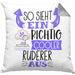 Ruderer Kissen mit Füllung 40x40 Geschenk So Sieht Ein RIchtig Cooler Ruderer Aus Geschenkidee Lustiger Spruch Geburtstag (Grau) Grau Trendation