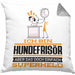 Hundefrisör Geschenk Kissen mit Füllung 40x40 Ich Bin Hundefrisör Aber Sag Doch Einfach Superheld Lustige Geschenkdiee für Hundefrisör (Grau) Grau Trendation