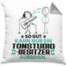 Tonstudio-Besitzer Geschenk Kissen mit Füllung 40x40 So Gut Kann Nur Ein Tonstudio-Besitzer Aussehen Geschenkidee (Grau) Grau Trendation
