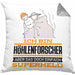 Höhlenforscher Geschenk Kissen mit Füllung 40x40 Ich Bin Höhlenforscher Aber Sag Doch Einfach Superheld Lustige Geschenkdiee für Höhlenforscher (Grau) Grau Trendation