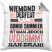 Comic-Sammler Geschenk Kissen mit Füllung 40x40 Lustige Geschenkidee für Comic-Sammler Geburtstag Niemand Ist Perfekt Aber Als Comic-Sammler Ist Man Nah Dran (Grau) Grau Trendation