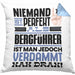 Bergführer Geschenk Kissen mit Füllung 40x40 Lustige Geschenkidee für Bergführer Geburtstag Niemand Ist Perfekt Aber Als Bergführer Ist Man Nah Dran (Grau) Blau Trendation