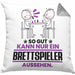 Brettspieler Geschenk Kissen mit Füllung 40x40 So Gut Kann Nur Ein Brettspieler Aussehen Geschenkidee (Grau) Grau Trendation