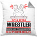 Wrestler Geschenk Kissen mit Füllung 40x40 Ich Bin Wrestler Aber Sag Doch Einfach Superheld Lustige Geschenkdiee für Wrestler (Grau) Grau Trendation