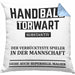 Handball Torwart Geschenk Kissen mit Füllung 40x40 Geschenkidee Handball-Spieler Handballspielerin Mädchen Jungs (Grau) Blau Trendation