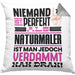 Naturmaler Geschenk Kissen mit Füllung 40x40 Lustige Geschenkidee für Naturmaler Geburtstag Niemand Ist Perfekt Aber Als Naturmaler Ist Man Nah Dran (Grau) Grau Trendation