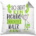 Maler Kissen mit Füllung 40x40 Geschenk So Sieht Ein RIchtig Cooler Maler Aus Geschenkidee Lustiger Spruch Geburtstag (Grau) Grau Trendation