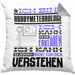 Hobbymeteorologe Geschenk Kaffee-Kissen mit Füllung 40x40 Geschenkidee für Hobbymeteorologe Ich Bin Hobbymeteorologe Ich Kann Es Dir Erklären Jedoch Nicht Für Dich Verstehen Spruch Lustig (Grau) Grau Trendation