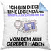 Briefmarkensammler Geschenk Kissen mit Füllung 40x40 Lustige Geschenkidee Geburtstag für Briefmarkensammler Ich Bin Dieser Legendäre Briefmarkensammler Von Dem Alle Geredet Haben (Grau) Blau Trendation