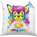 Chihuahua Besitzer Farbe Love Kissen mit Füllung 40x40 Geschenk Lustiger Spruch Geschenkidee Chihuahua Besitzerin (Grau) Blau Trendation