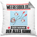 Meeresbiologe Kissen mit Füllung 40x40 Geschenk für Meeresbiologe Der Mann Der Alles Kann Geschenkidee zum Geburtstag (Grau) Grau Trendation