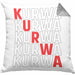 Kurwa Kissen mit Füllung 40x40 Polen Polska (Grau) Grau Trendation