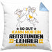 Reitstundenlehrer Geschenk Kissen mit Füllung 40x40 So Gut Kann Nur Ein Reitstundenlehrer Aussehen Geschenkidee (Grau) Blau Trendation