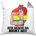 Lustige Feministen Kissen mit Füllung 40x40 Geschenk für starke Frauen Frauenpower Feminismus (Grau) Grau Trendation