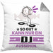 DJ Geschenk Kissen mit Füllung 40x40 So Gut Kann Nur Ein DJ Aussehen Geschenkidee (Grau) Grau Trendation