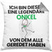 Onkel Geschenk Kissen mit Füllung 40x40 Lustige Geschenkidee Geburtstag für Onkel Ich Bin Dieser Legendäre Onkel Von Dem Alle Geredet Haben (Grau) Grau Trendation