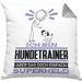 Hundetrainer Geschenk Kissen mit Füllung 40x40 Ich Bin Hundetrainer Aber Sag Doch Einfach Superheld Lustige Geschenkdiee für Hundetrainer (Grau) Grau Trendation