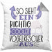 Vogelrescuer Kissen mit Füllung 40x40 So Sieht Ein Richtig Cooler Vogelrescuer Aus Geschenk Lustiger Spruch Geschenkidee (Grau) Grau Trendation