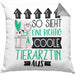 Tierärztin Geschenk Kissen mit Füllung 40x40 Lustig Geschenkidee für Tierärztin Geburtstag So Sieht Eine Richtig Coole Tierärztin Aus Frauen Spruch (Grau) Grau Trendation