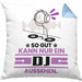 DJ Geschenk Kissen mit Füllung 40x40 So Gut Kann Nur Ein DJ Aussehen Geschenkidee (Grau) Blau Trendation